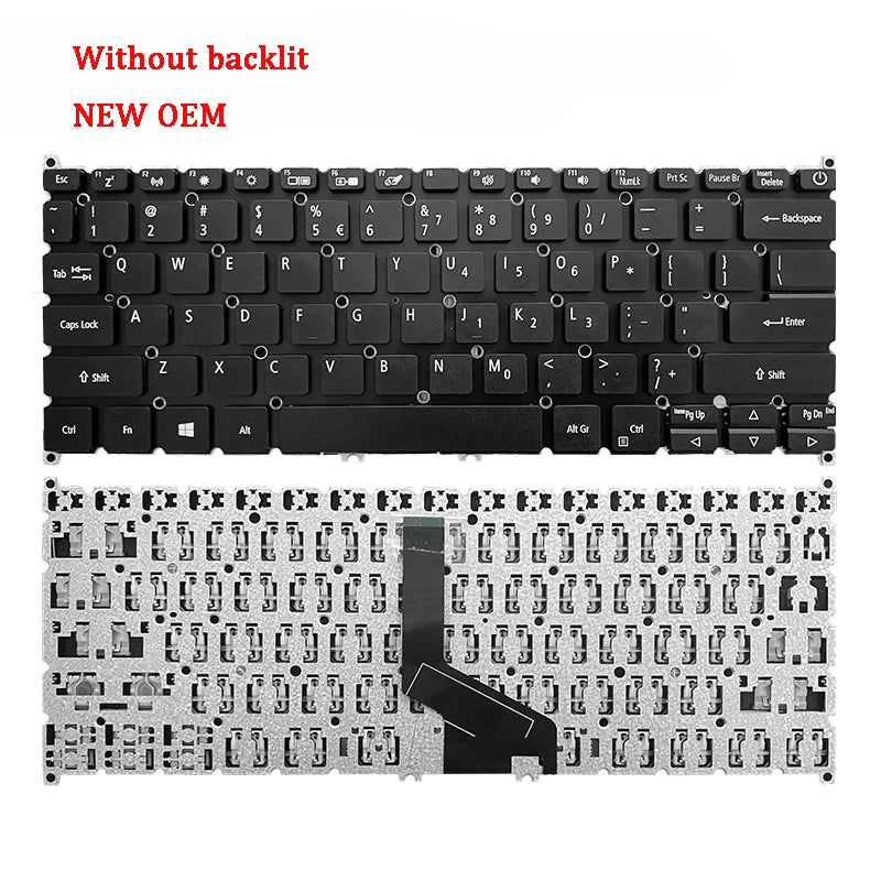 New ORIGINAL Laptop Keyboard For ACER Swift SF314-42 N19C4 N19H4 SF314-57G-52XG  Acer laptop repair parts