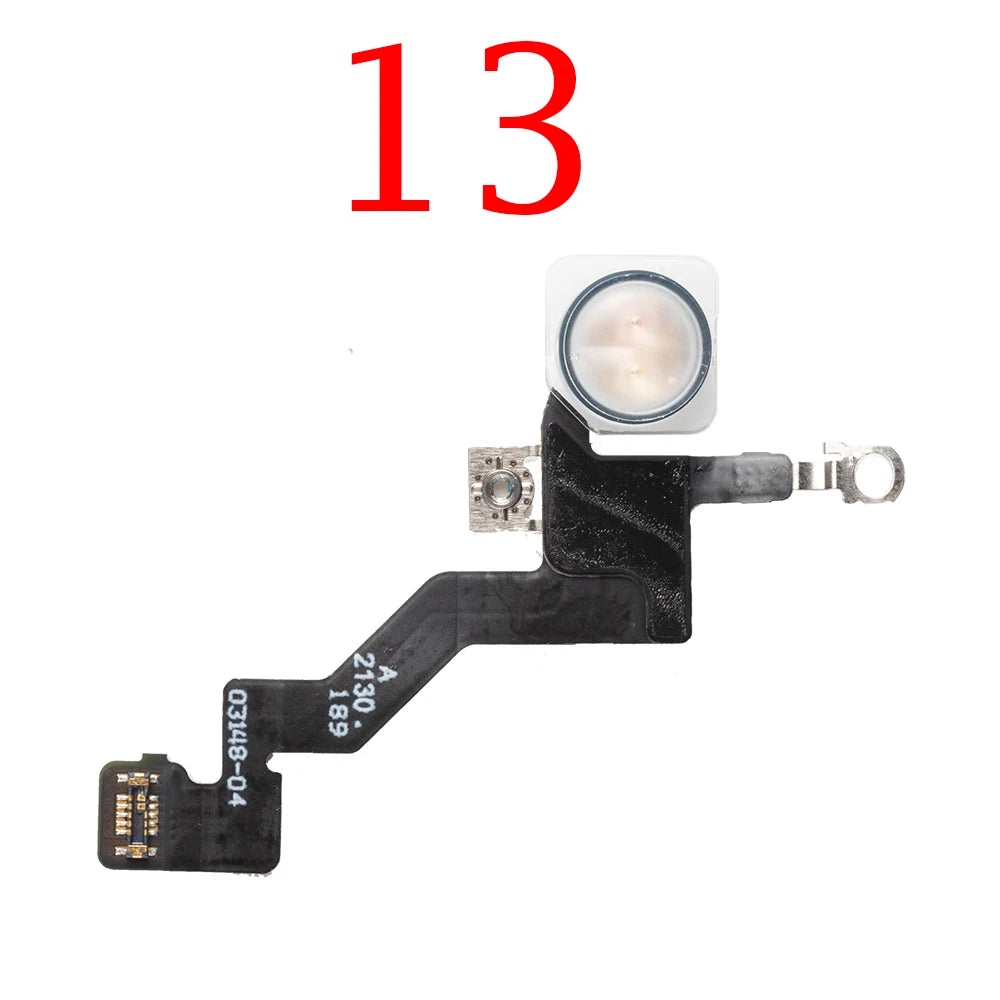 1pcs LED Flash Light Sensor Flex Cable For iPhone 12 14 Plus 13 Pro Max 11 Proximity Distance Ambient Parts iPhone phone repair parts