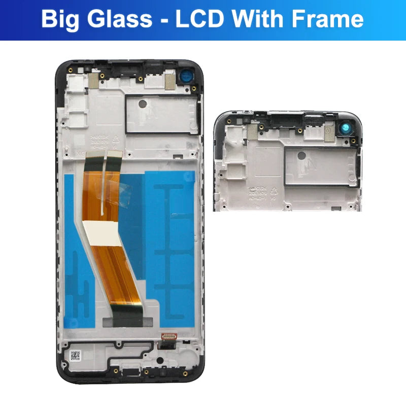 6.4'' M11 Display Screen with Frame, for Samsung Galaxy M11 M115 M115F Lcd Display Touch Screen Digitizer Assembly Replacement Samsung phone repair parts
