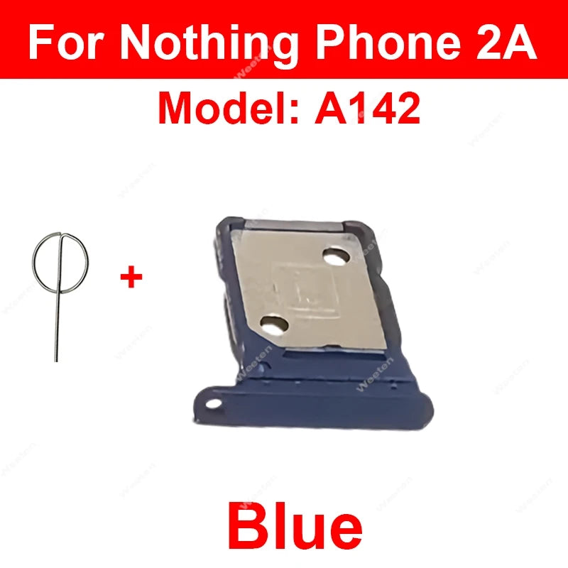 Sim Card Tray Socket Adapter For Nothing Phone 1 2 2A 3A CMF Phone 1 Sim Card Reader Slot Connector Holder Repair Parts  Other Brand phone repair parts