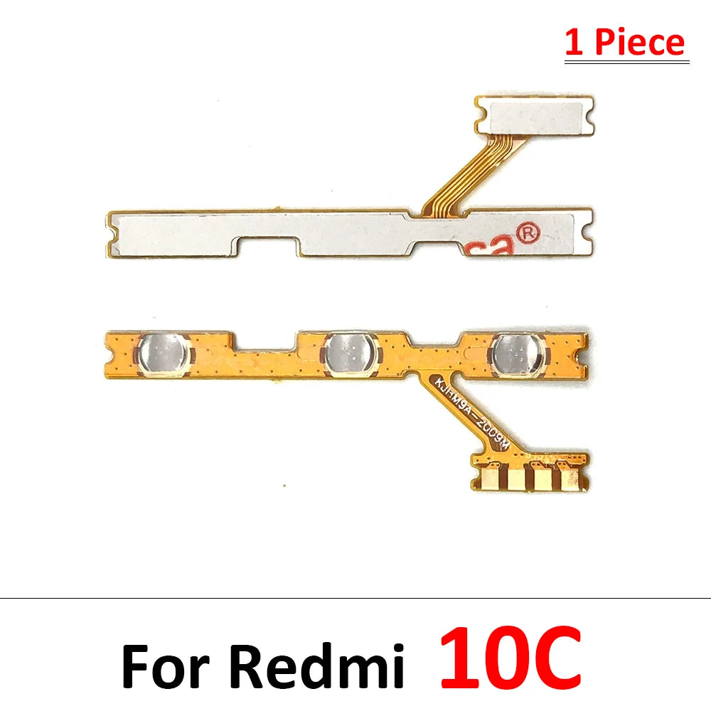 New For Xiaomi Redmi 9 10 9A 8 8A 10A 10C 12C 9C 9T 12 13 13C 14C 15 15C Power Volume Button Key Flex Cable Repair Parts  Xiaomi  Xiao mi phone repair parts