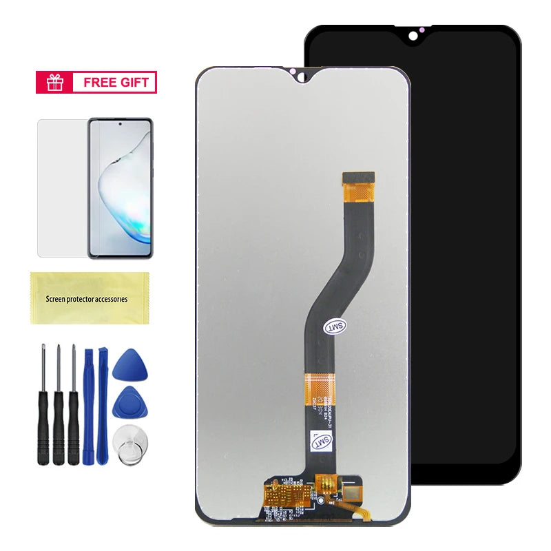 6.2'' A10S Display Screen With Frame, for Samsung Galaxy A10S A107 A107F A107M A107F/DS Lcd Touch Screen Display Digitizer Parts Samsung phone repair parts