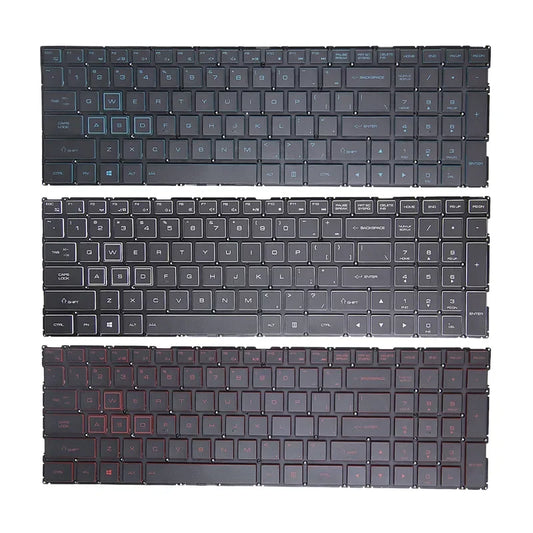 Upper palmrest keyboard for Raytheon Thunderobot  TR 911M 911Air Master Star Wars Shenzhou S7-TA5NB S7T-TA7NP Keyboard  Thunderobot laptop repair parts