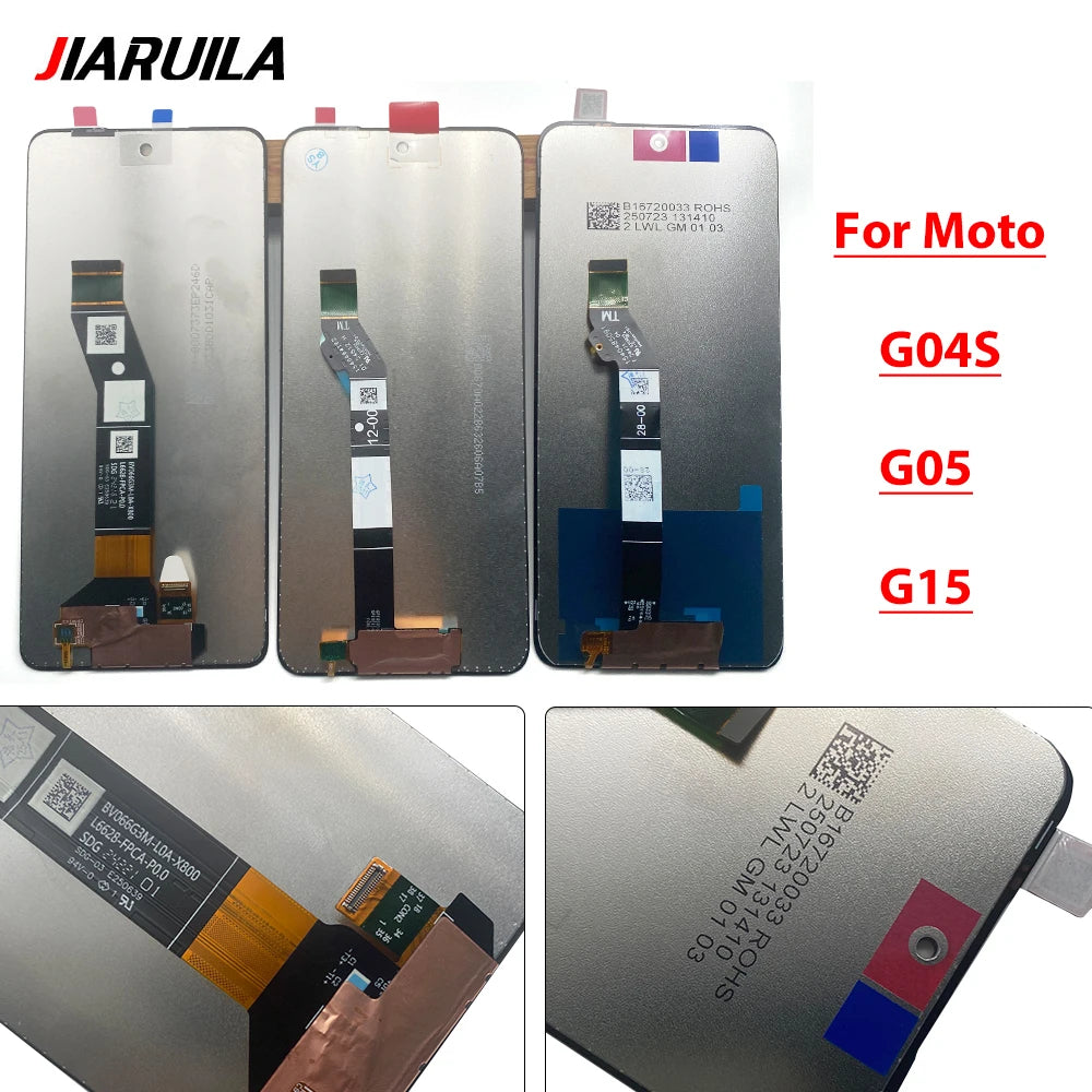 LCD Display Touch Screen Digitizer Assembly For Motorola Moto G04 G04s G05 G13 G14 G15 G23 G73 G24 G34 G35 G55 G75 G85 G86 G96 Motorola phone repair parts