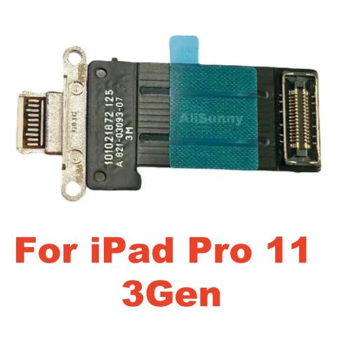 AliSunny Charging Flex Cable for iPad 7 8 9 Mini 2 3 4 for iPad 5 6 Air Pro 11 Charger USB Port Dock Connector iPad tablet repair parts