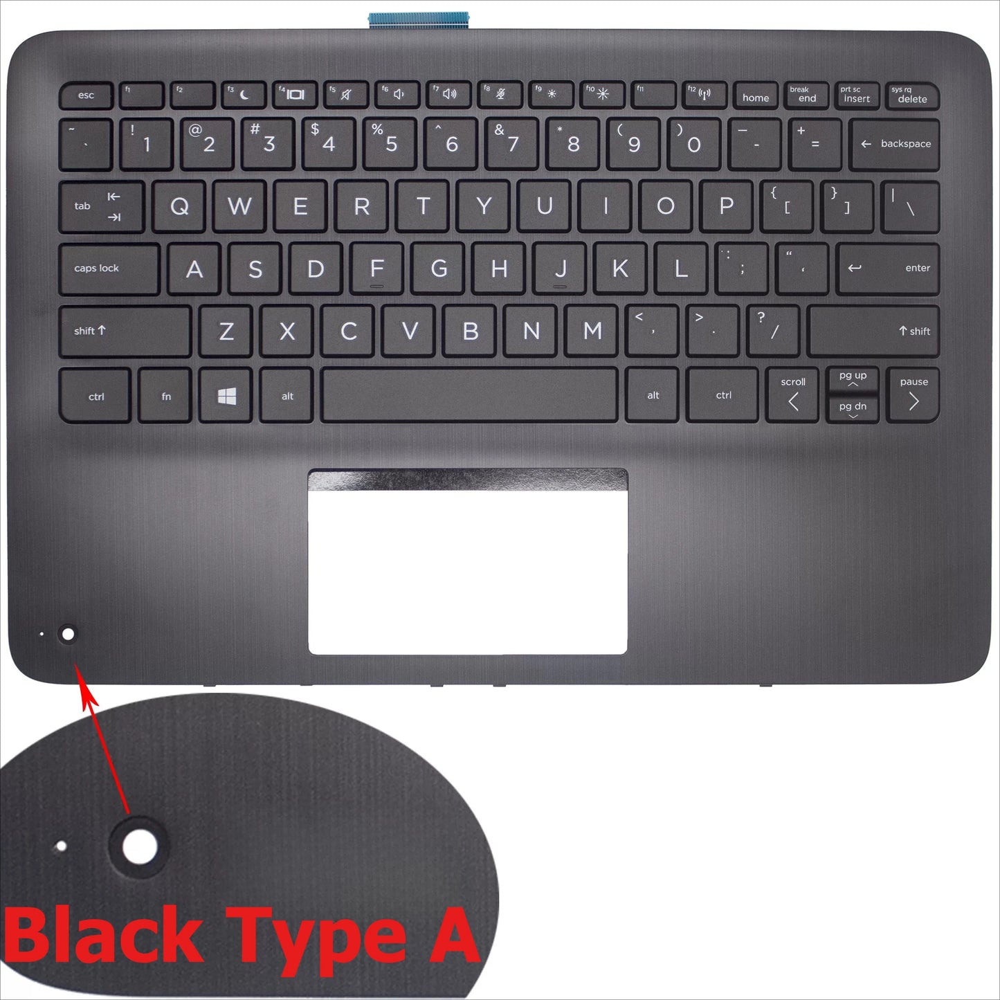 Upper top case palmrest keyboard for HP Probook X360 11 G5 G6 G7 EE C cover case L83983-001 M03758-001 M03759-001