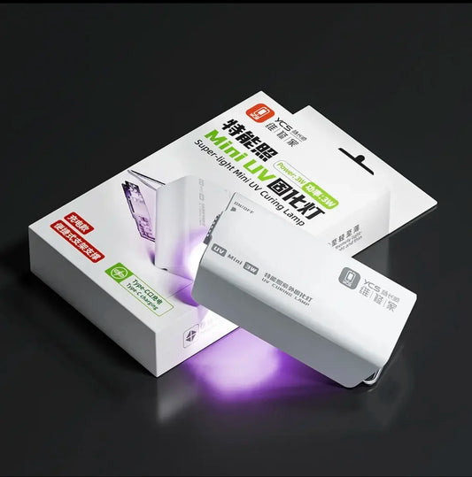 YCS Repair New Special Energy UV Mini Curing Lamp 3W Power Comes with Battery for Fast Curing Professional Repair Tools