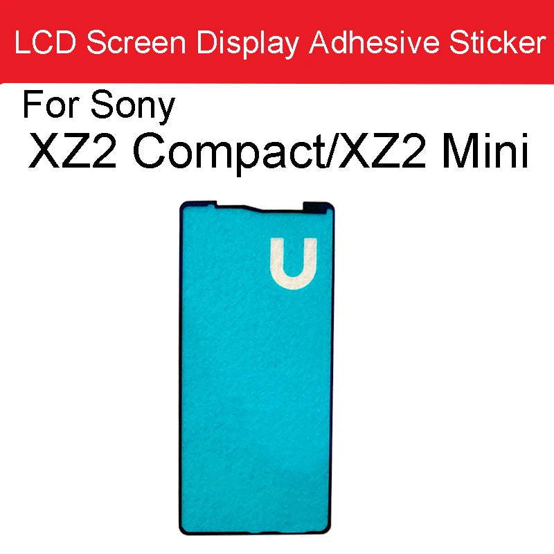 LCD Screen Display Adhesive Ear Speaker Mesh Battery Sticker For Sony Xperia XZ2 Compact Mini XZ2C H8324 Mic Fingerprint Glue Sony phone repair parts