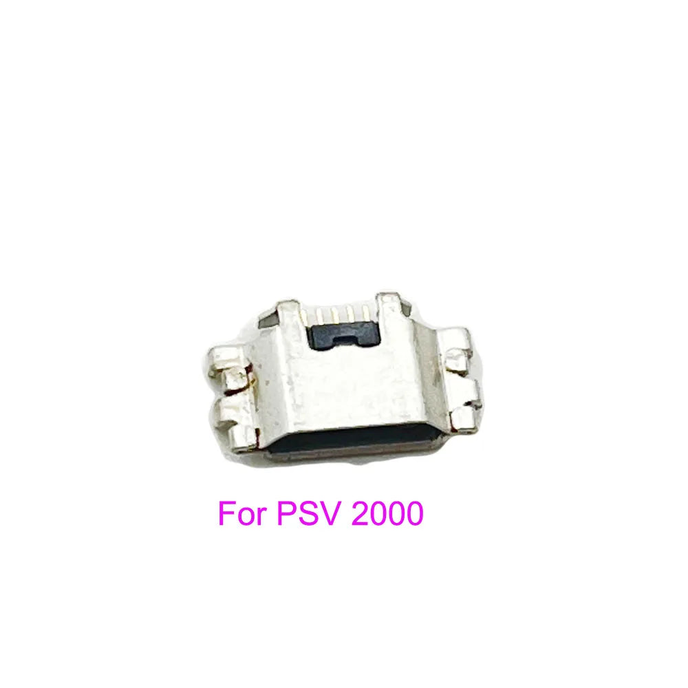 5PCS Micro USB Data Power Charging Port Jack Connector For PS Vita PSV 2000 Charger Socket For PSvita PSV2000 Game console repair parts