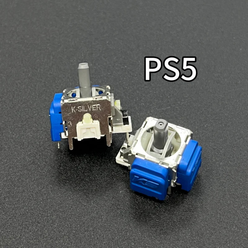 50pcs/lot K-Silver TMR Electromagnetic Joystick for PS5 PS4 Xbox Series Controller Module Magnetic Sensor Analog Stick Part Game console repair parts