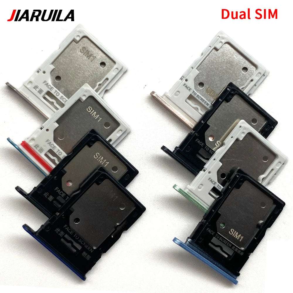 10Pcs, Micro Nano SIM Card Holder Tray Slot Holder Adapter Socket For Xiaomi Redmi Note 12 12s Pro Plus 4G 5G  Xiaomi  Xiao mi phone repair parts