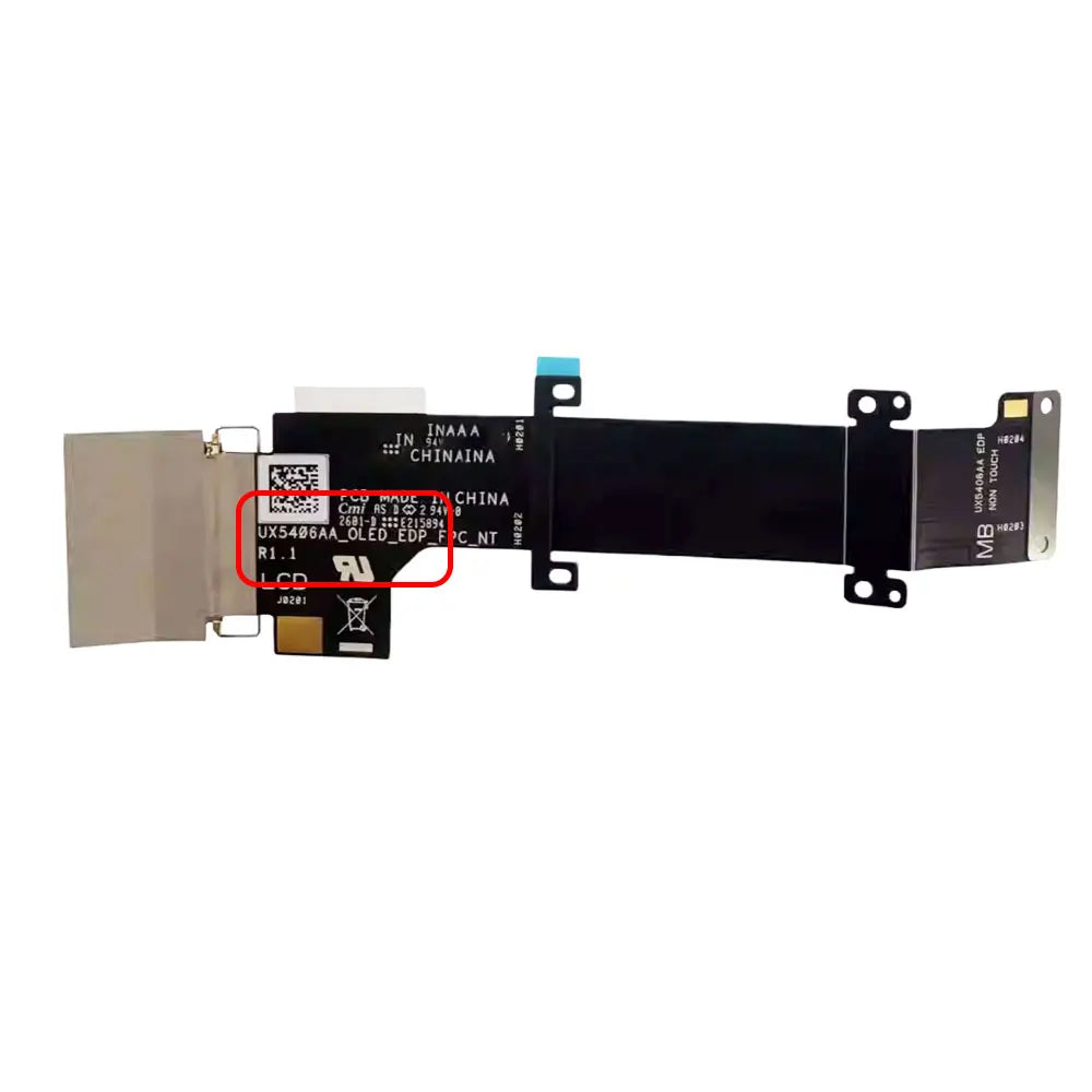 For ASUS Zenbook S 14 UX5406 UX5406A UX5406AA UX5406G UX5406S UM5406 Laptop Video Screen LCD LED Display Ribbon Flex Cable ASUS laptop repair parts