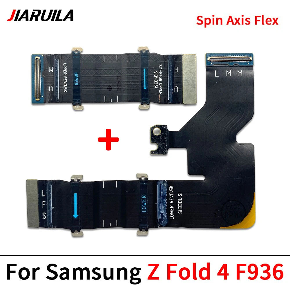 New Spin Axis Flex For Samsung Z Fold 1 2 3 4 5 6 MainBoard Connector LCD Display USB Flex Cable For Samsung Z Flip 1 2 3 4 5 Samsung phone repair parts