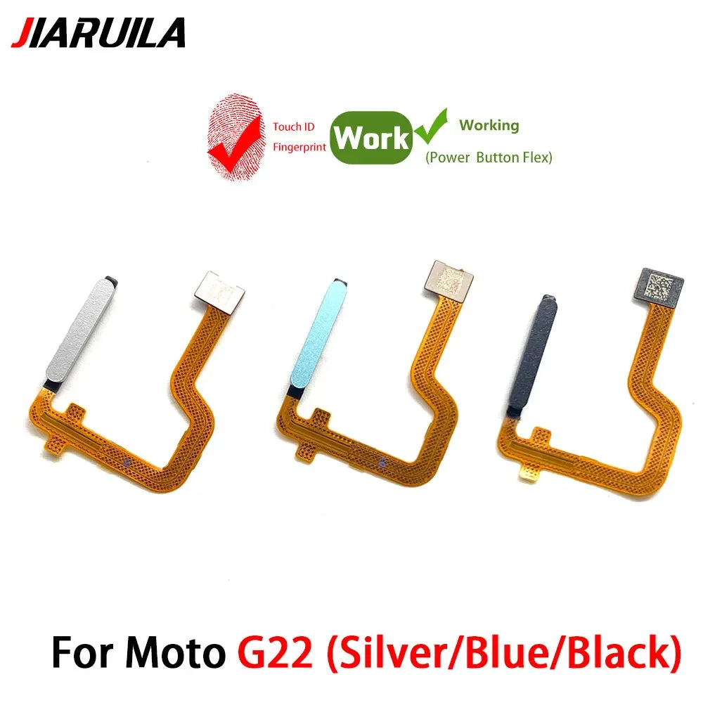 For Motorola Moto G22 G31 G51 G71 5G Home Button FingerPrint Touch ID Sensor Flex Cable Ribbon Replacement Parts Motorola phone repair parts
