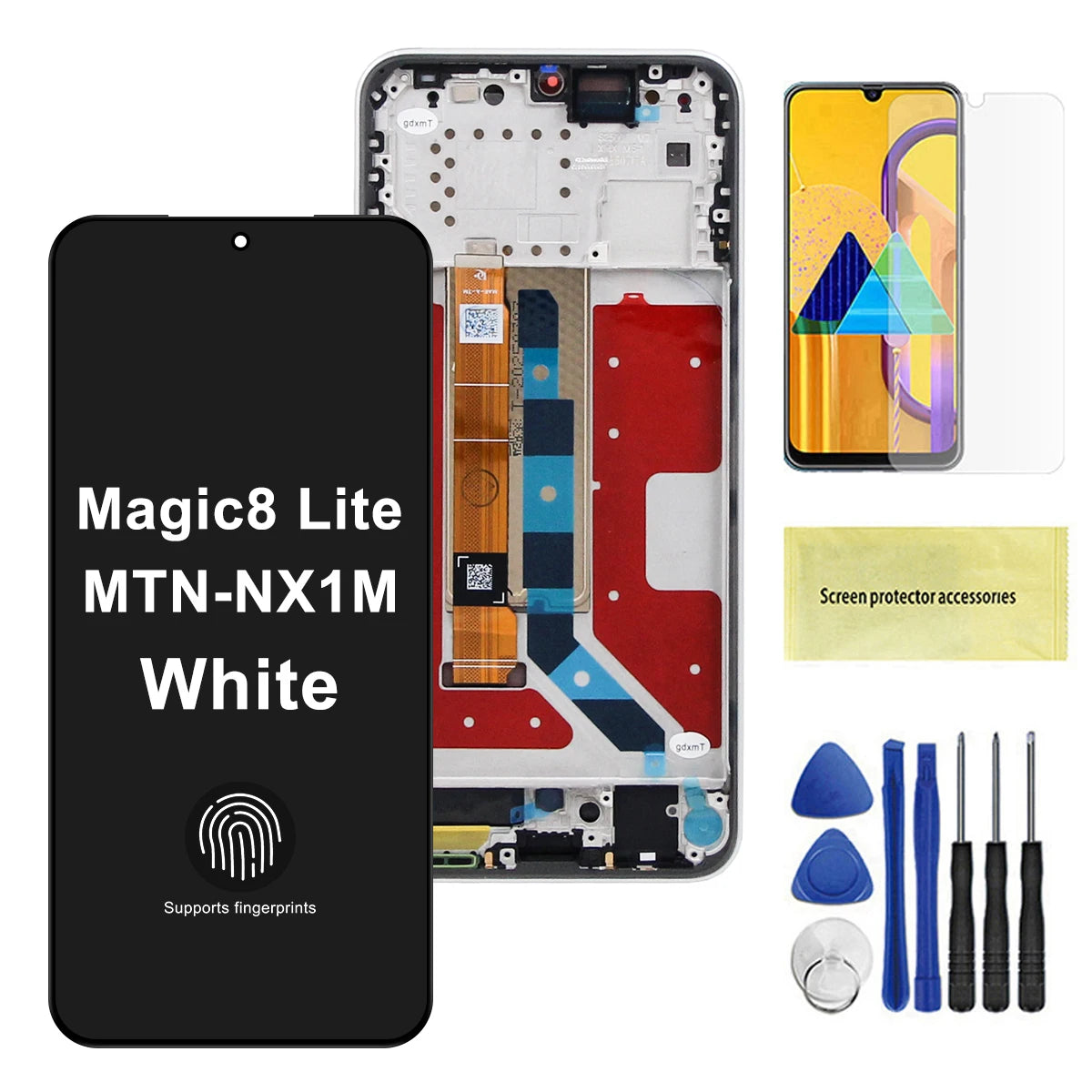 6.79'' For Honor Magic8 Lite MTN-NX1M LCD for HUAWEI Honor Magic 8 Lite LCD Touch Screen Digitizer Assembly Replacement Parts HUAWEI phone repair parts
