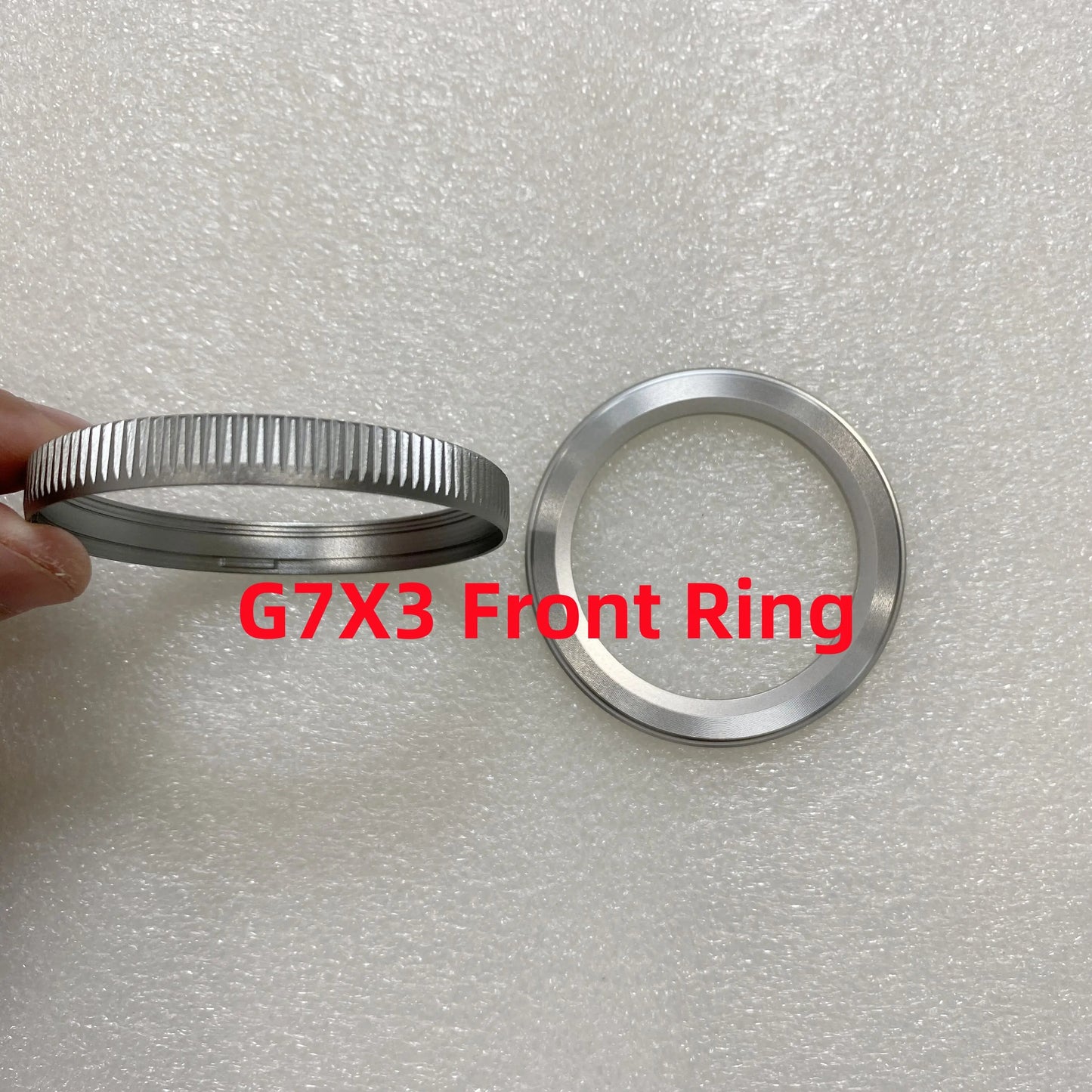 New Silver G7Xiii Lens Front Ring for Canon G7X3 G7X Mark III Front Cover Shell Ring Replacement Parts  Digital Camera repair parts