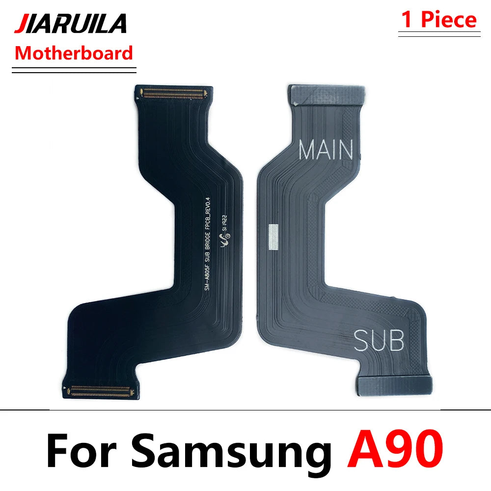 New For Samsung A10 A20 A30 A40 A50 A60 A70 A80 A90 Main Board Motherboard FPC LCD Display Connect Mainboard Flex Cable Samsung phone repair parts