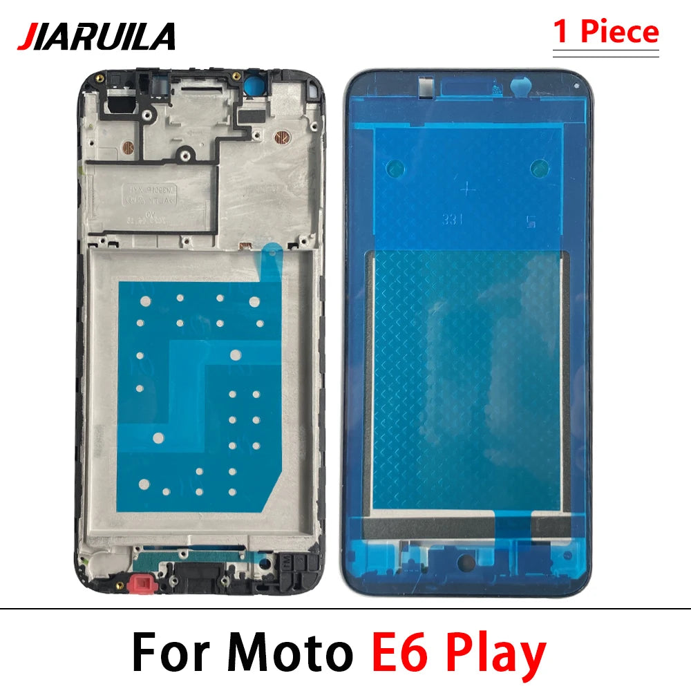 Front Housing LCD Display Bezel Middle Frame For Motorola Moto E13 E20 E22 E32 E32s E40 E6 E6s E7 Play Plus Power Motorola phone repair parts