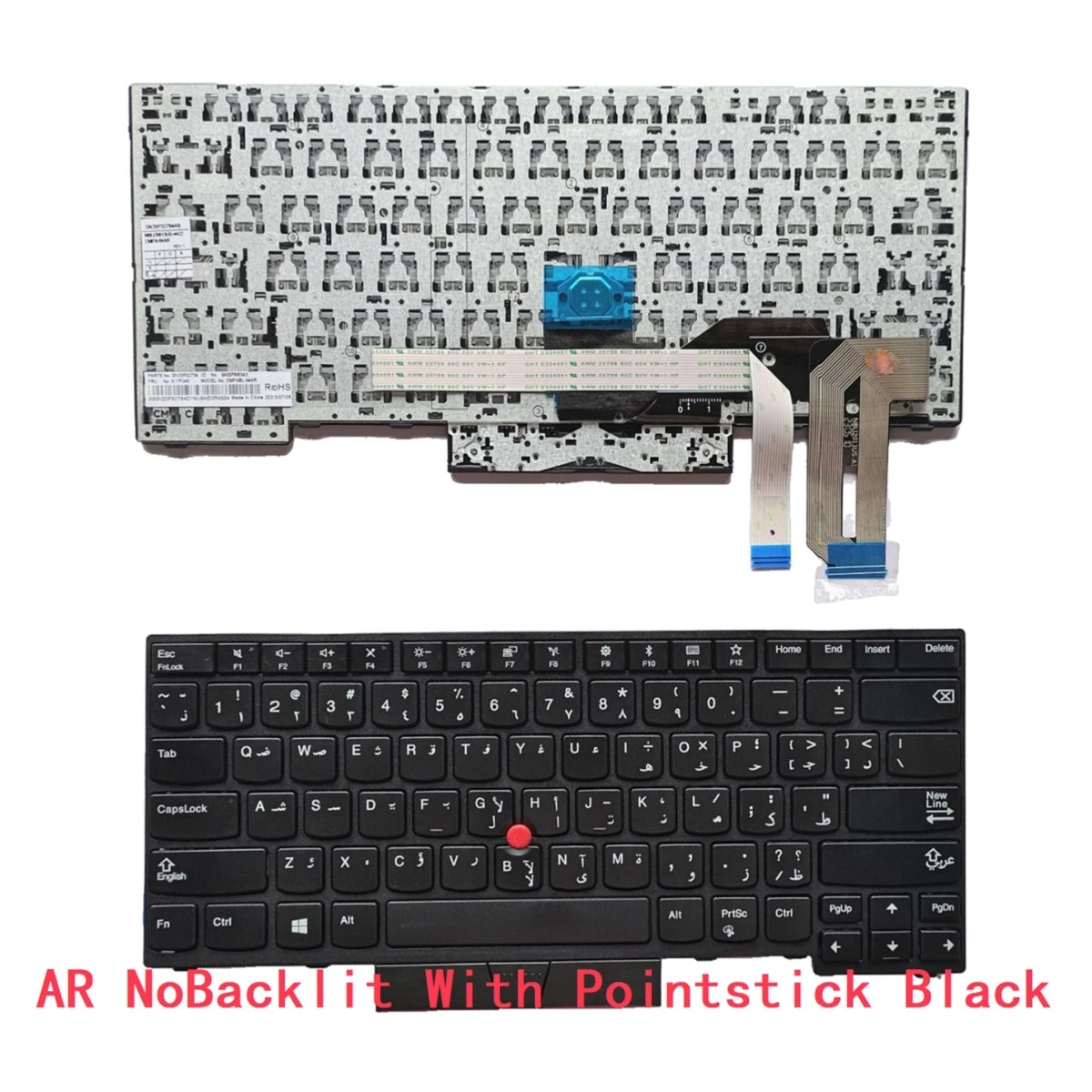 US RU SP AR BR Backlit Keyboard For Lenovo Thinkpad E480 E485 L480 L380 T490 E490 E495 L490 T495 yoga L390 T480S P43S Lenovo laptop repair parts