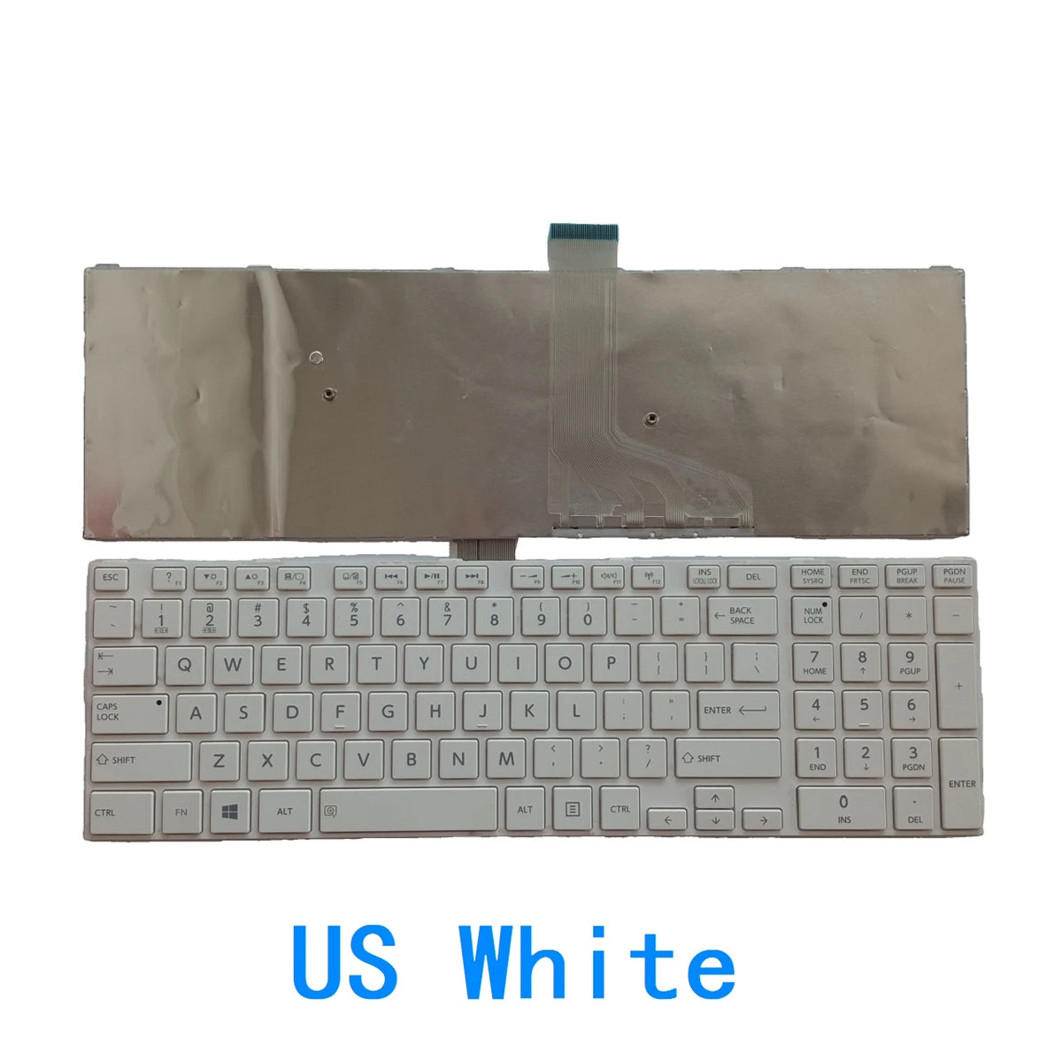 New US Russian Spanish Latin Arab Language  Keyboard For Toshiba Satellite L50-A S50 Notebook PC Replacement Keyboard