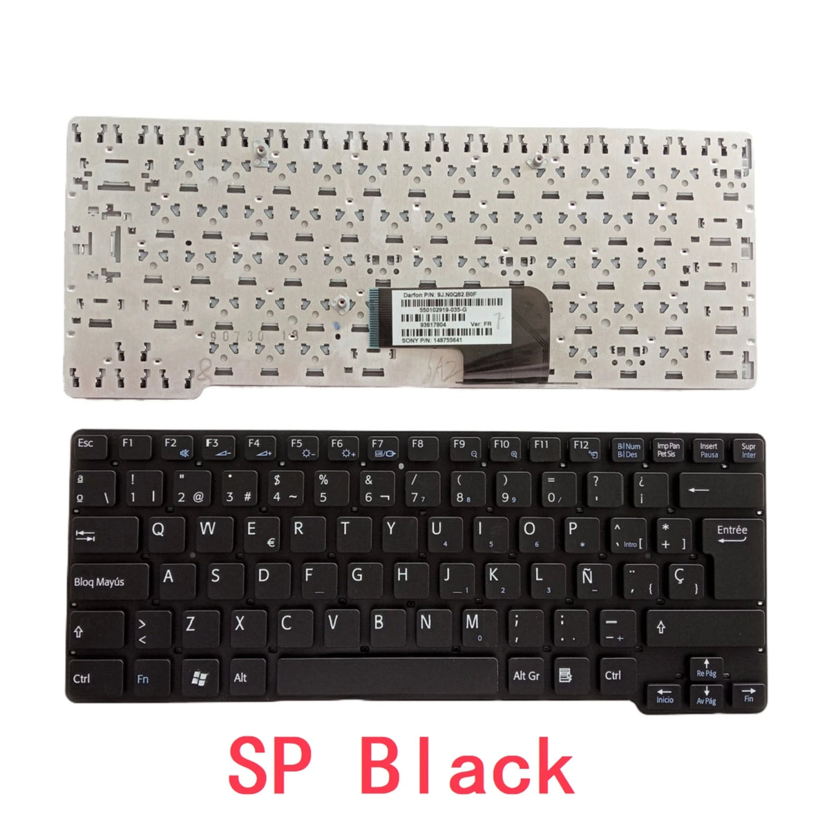 New US Russian Spanish Latin Arab Brazil Portuguese Keyboard For Sony Vaio VPC-CW CW16EC CW18FC CW26EC CW28EC CW2S3C CW2S6C SONY laptop repair parts