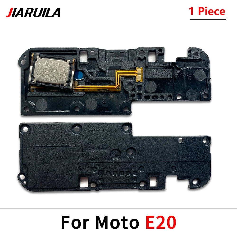 10Pcs, Loud Speaker Loudspeaker Ringer For Moto E20 E22 E13 E32 E30 E40 E6 E7 Plus Play E6s E7i Power Ringer Buzzer Flex Cable Motorola phone repair parts
