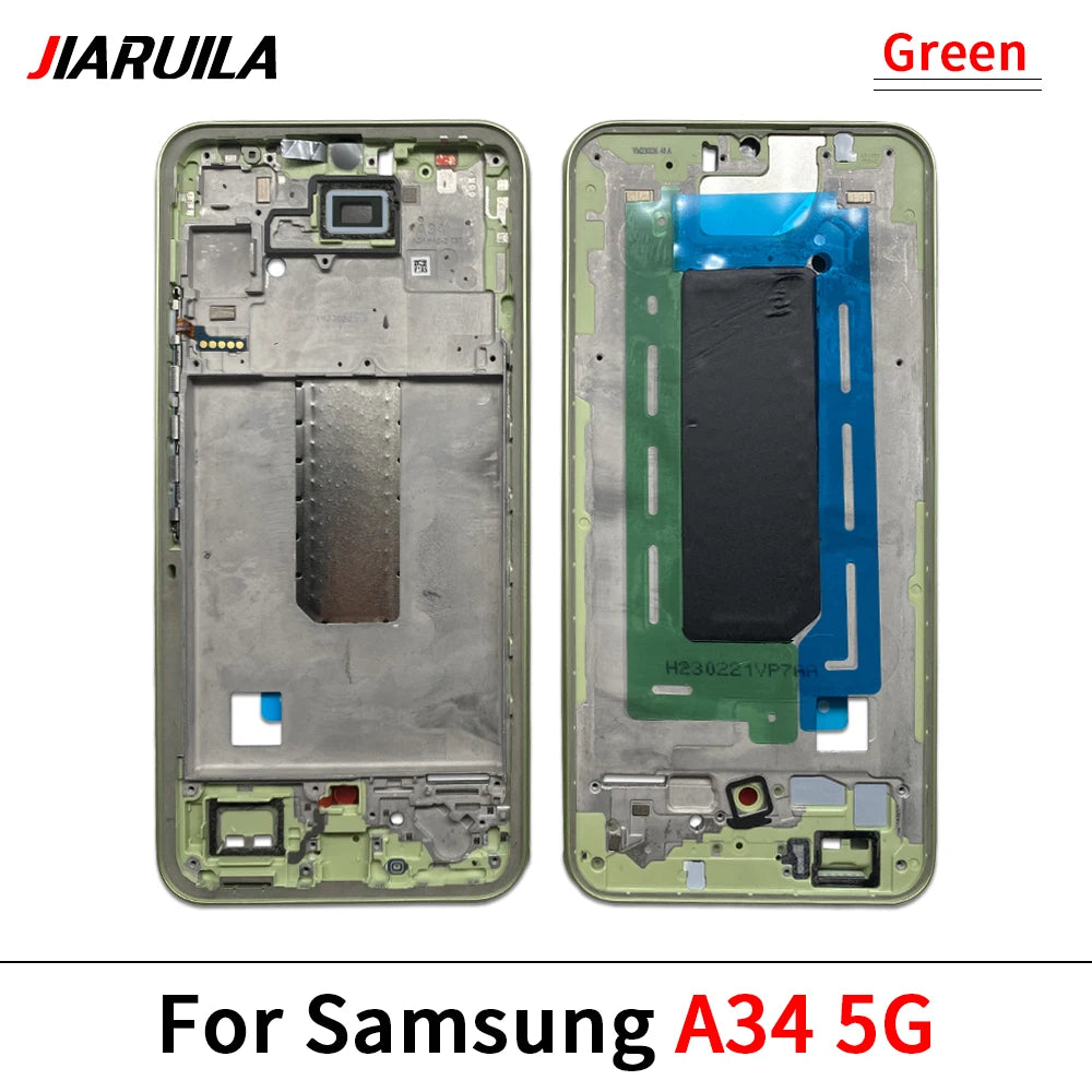 New Front Housing LCD Frame Screen Bezel Holder For Samsung A05 A05s A15 A25 A35 A06 A26 A34 4G 5G Samsung phone repair parts