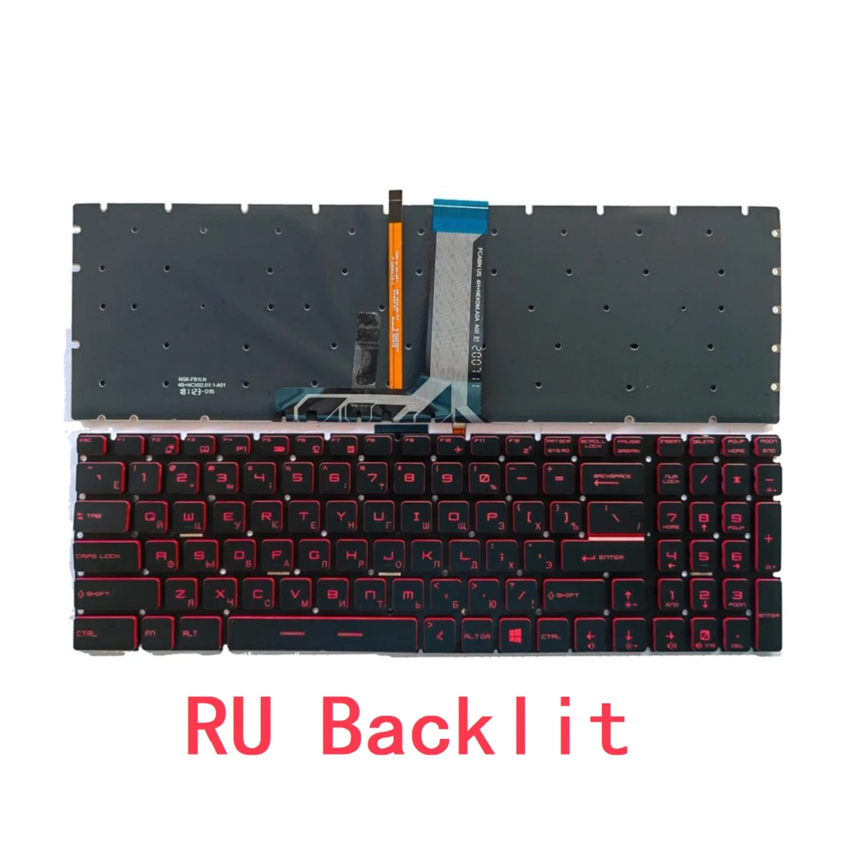 New US Russian Spanish Arab Portuguese Laptop RGB Keyboard For MSI GS60 GS70 GT62 GT72 GE62 GE72 GL62 GL72 GP62 GP72 GL63 GL73 MSI laptop repair parts