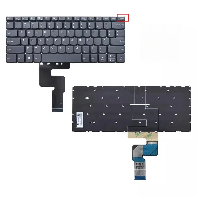 Upper case keyboard for Lenovo Xiaoxin 14 2019 Keyboard S340-14 S340-14IML topcase palmrest keyboard touchpad bottom cover Lenovo laptop repair parts