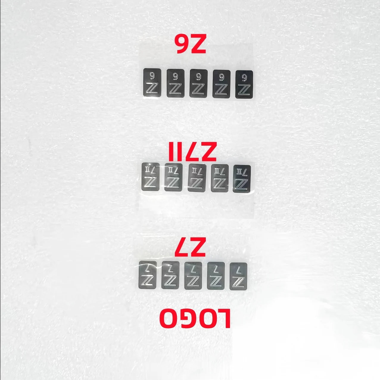 New Z6 Z7 Z7II Body Logo for Nikon Z6 Z7 Z72 Z7ii LOGO Replacement Repair Parts  Digital Camera repair parts