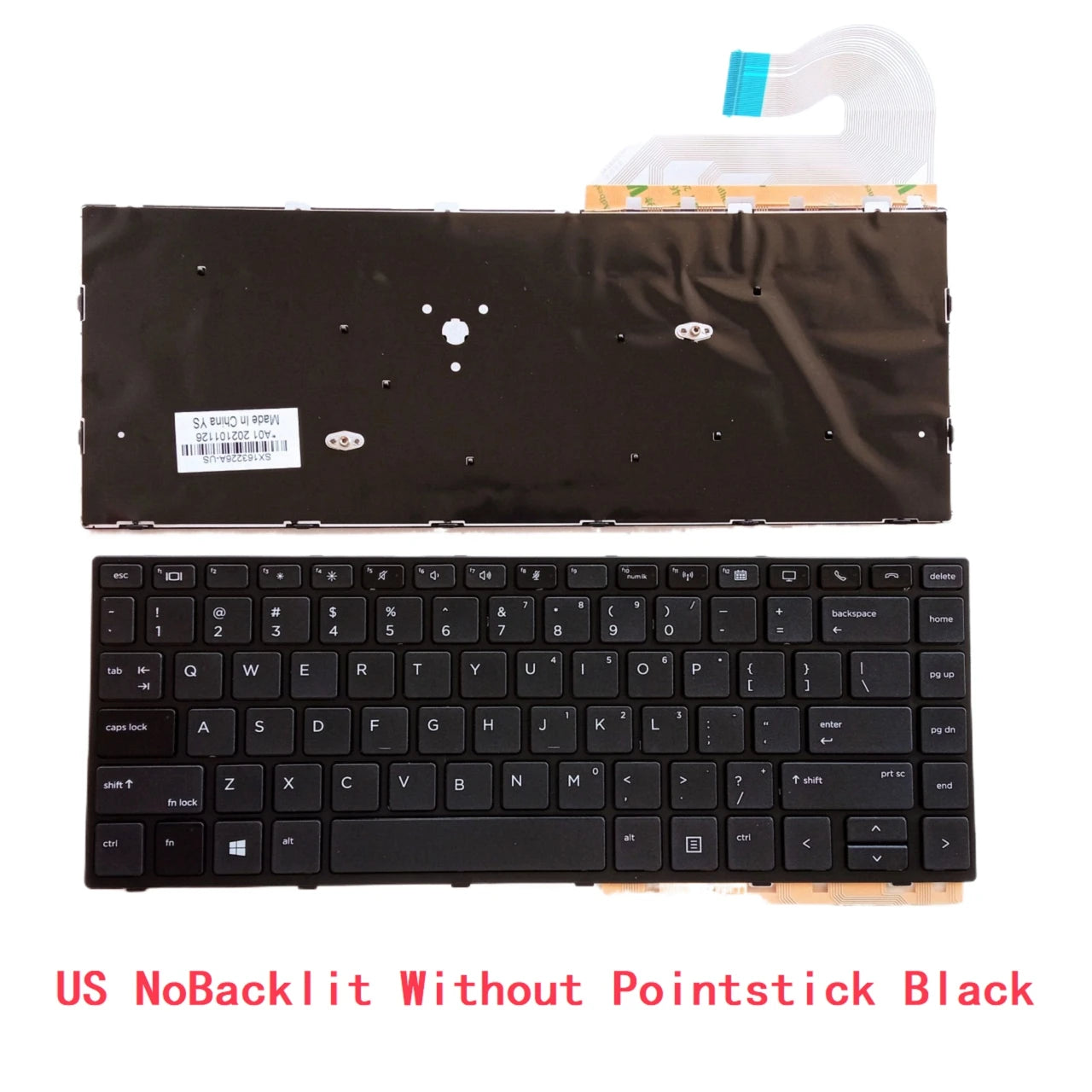 New US Russian Spanish UK Laptop Backlit Keyboard For HP EliteBook 840 G5 846 G5 745 G5 L11309-001 HPM17B3 L12375-251 L15540-251  HP laptop repair parts