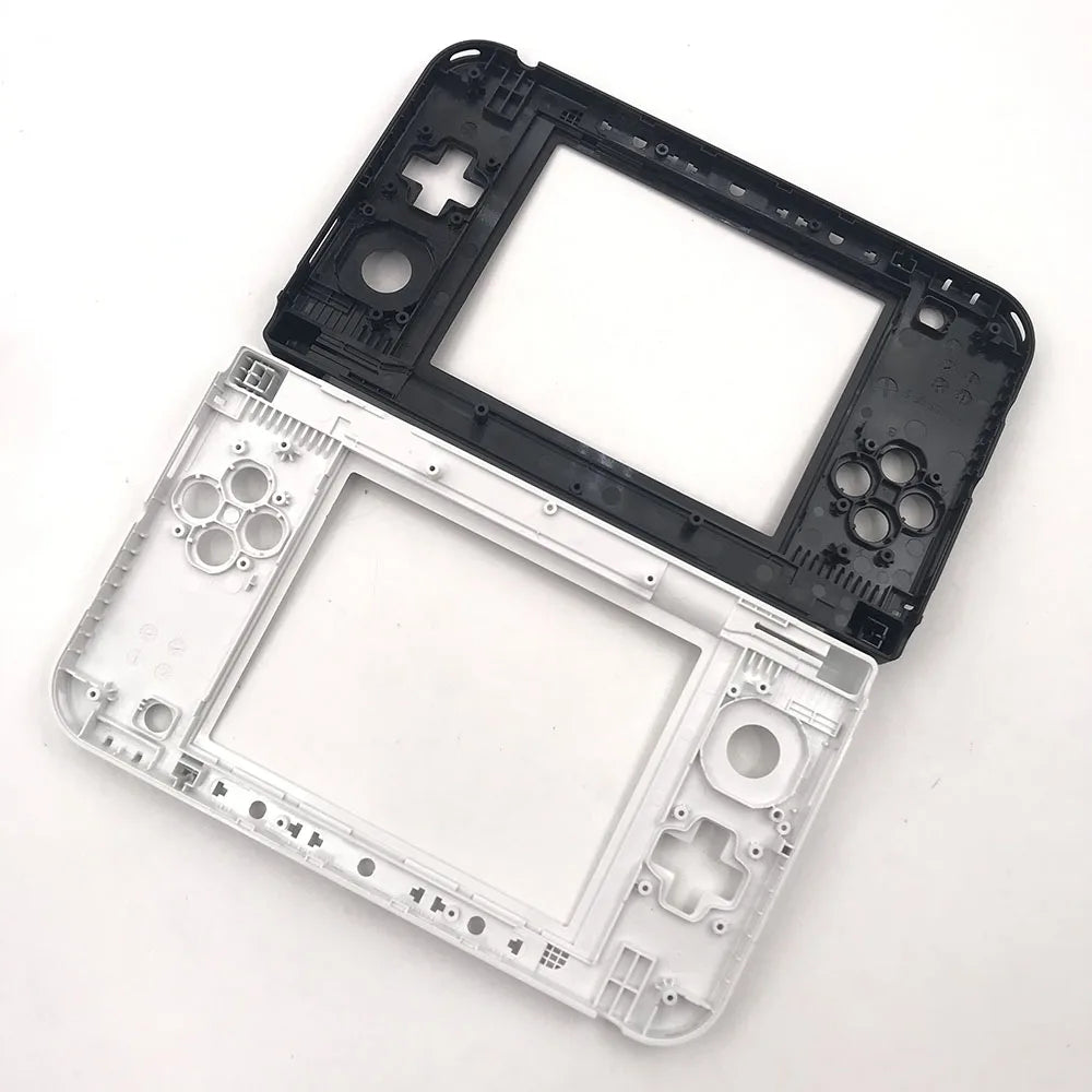 1PC Plastic Hinge Part Bottom Middle Frame Shell Housing Case For 3DSXL LL 2012 Game Console Case Game console repair parts