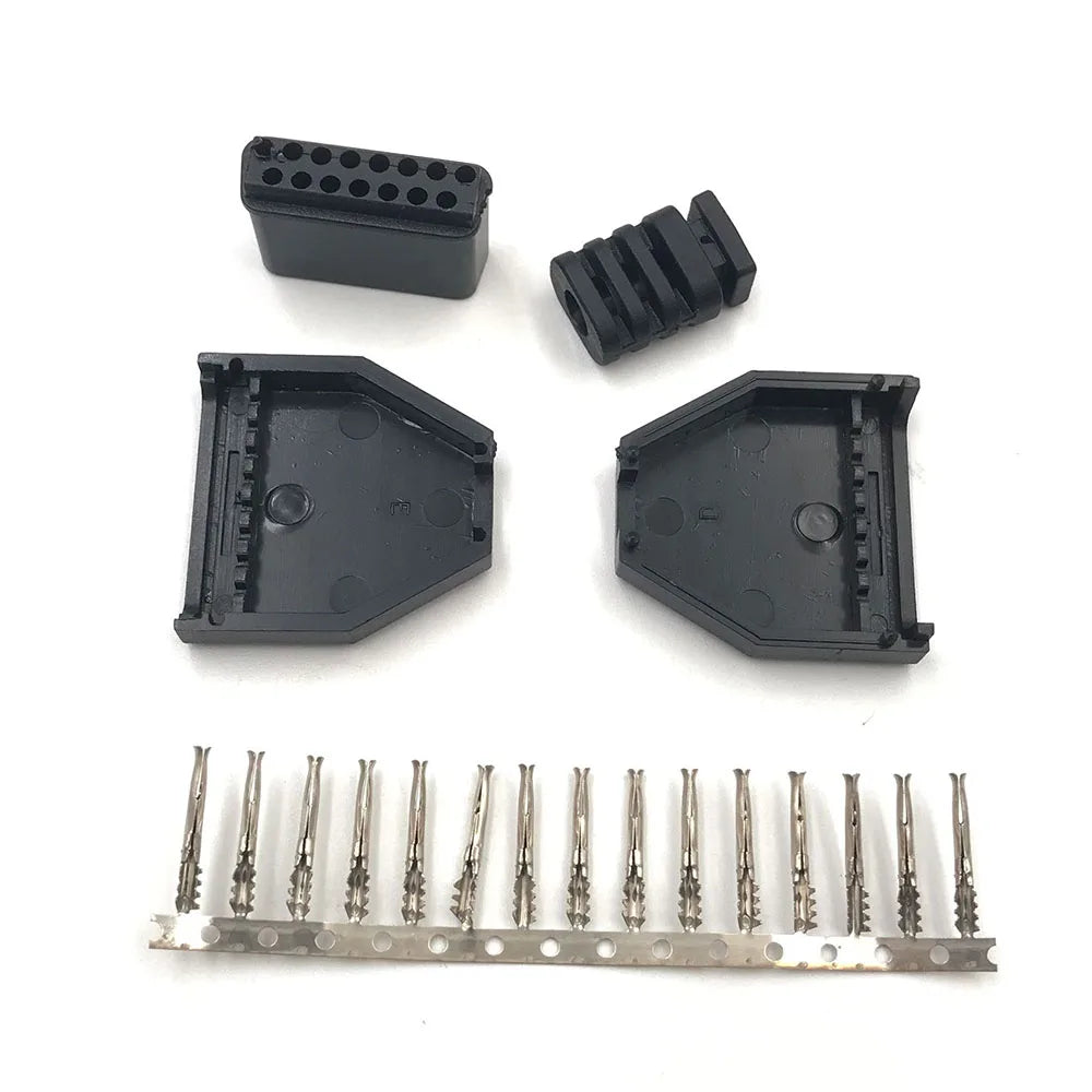 1SET 15 Pin Controller Port Connector For SNK FC For NEOGEO CD Controller Plug Repair Parts Game console repair parts