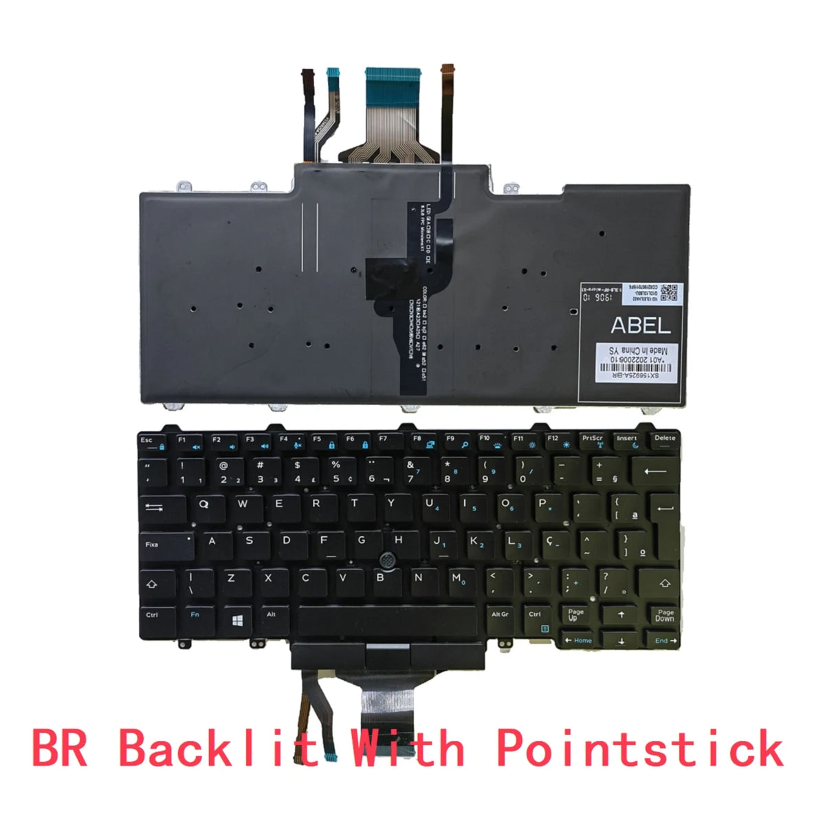 New US Spanish UK Brazil Laptop Backlit Keyboard For Dell Latitude E5450 E5470 E7450 E7470 094F68 NSK-LKAUWDell laptop repair parts