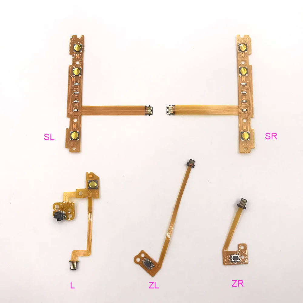 Replacement For Nintend Switch Joy Controller ZR ZL L SL SR Button Key Ribbon Flex Cable For NS Repair Cable Game console repair parts