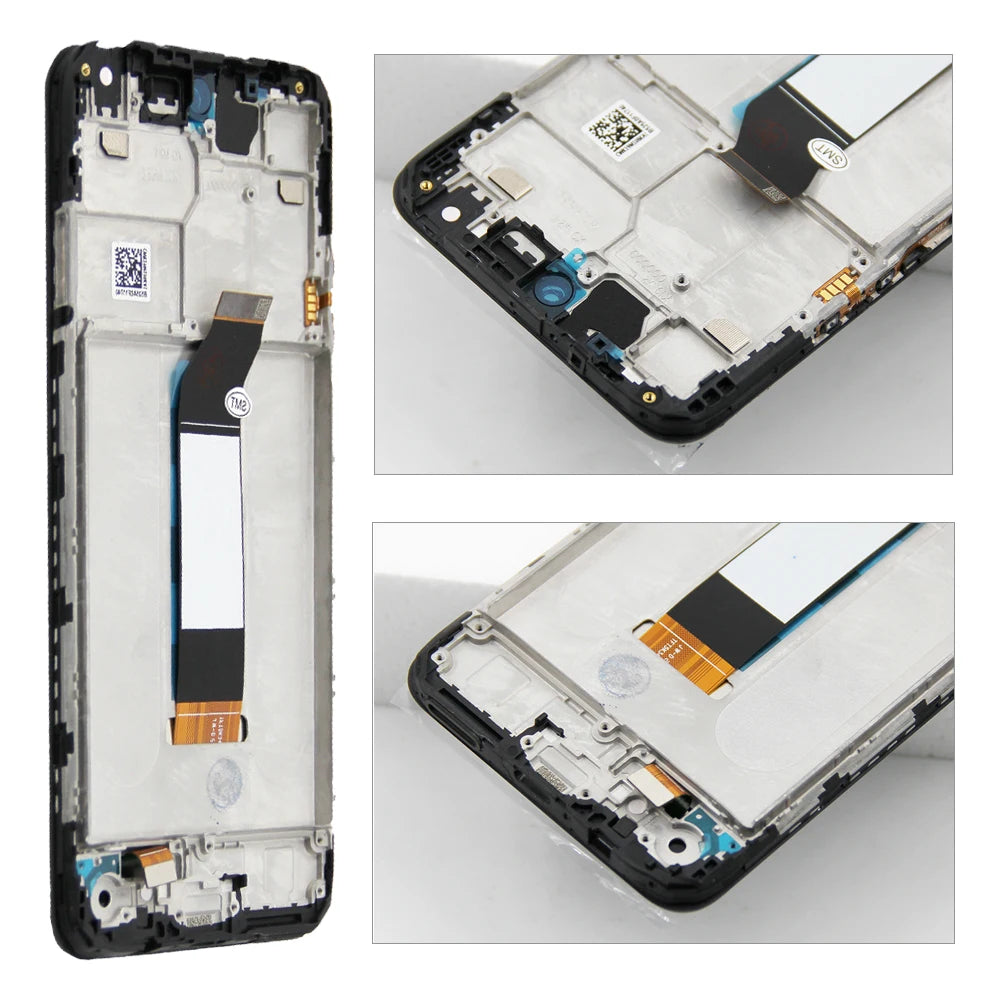 6.5'' Display for Xiaomi Redmi Note 10 5G M2103K19G Lcd Display Touch Screen with Frame for Redmi Note 10 5G Replacement Screen Xiaomi phone repair parts