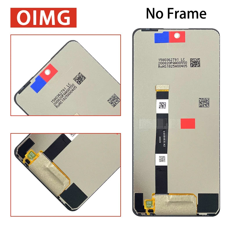 6.67"New For LG Q92 Screen for LG Q92 5G LCD LM-Q920N Display Touch Screen Digitizer Assembly Replacement Repair Parts LG phone repair parts