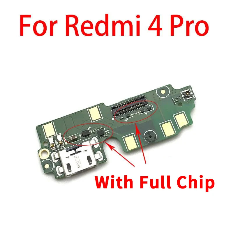 For Xiaomi redmi 3 3S 4 Pro 4X 5 5A 6 6A 7 7A 8 8A 9A 9T 9 10 10A 10C USB Charging Board Connector Dock Port Flex Cable Xiaomi  Xiao mi phone repair parts