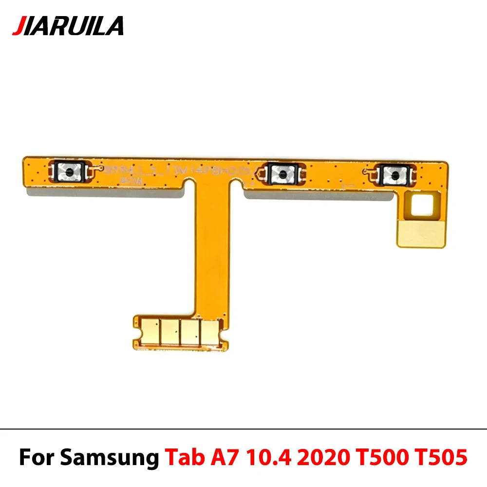 Power On Off Volume Button Switch Flex Cable For Samsung Tab A7 10.4 (2020) SM-T500 / SM-T505 T500 T505 Replacement Parts Samsung phone repair parts