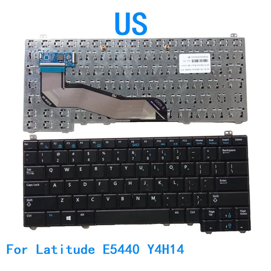 New US Japan Laptop Backlit Keyboard For Dell Latitude E5440 Y4H14 Notebook PC ReplacementDell laptop repair parts