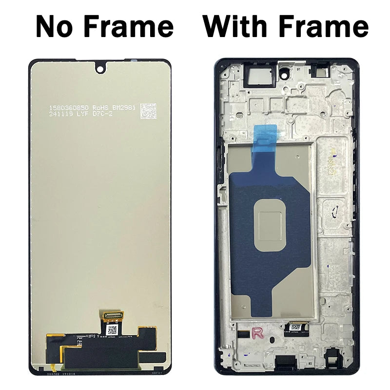 6.8"New For LG Stylo 6 LM-Q730TM LCD Display Touch Screen Digitizer Assembly For LG Stylo6 LMQ730TM Display Replacement LG phone repair parts