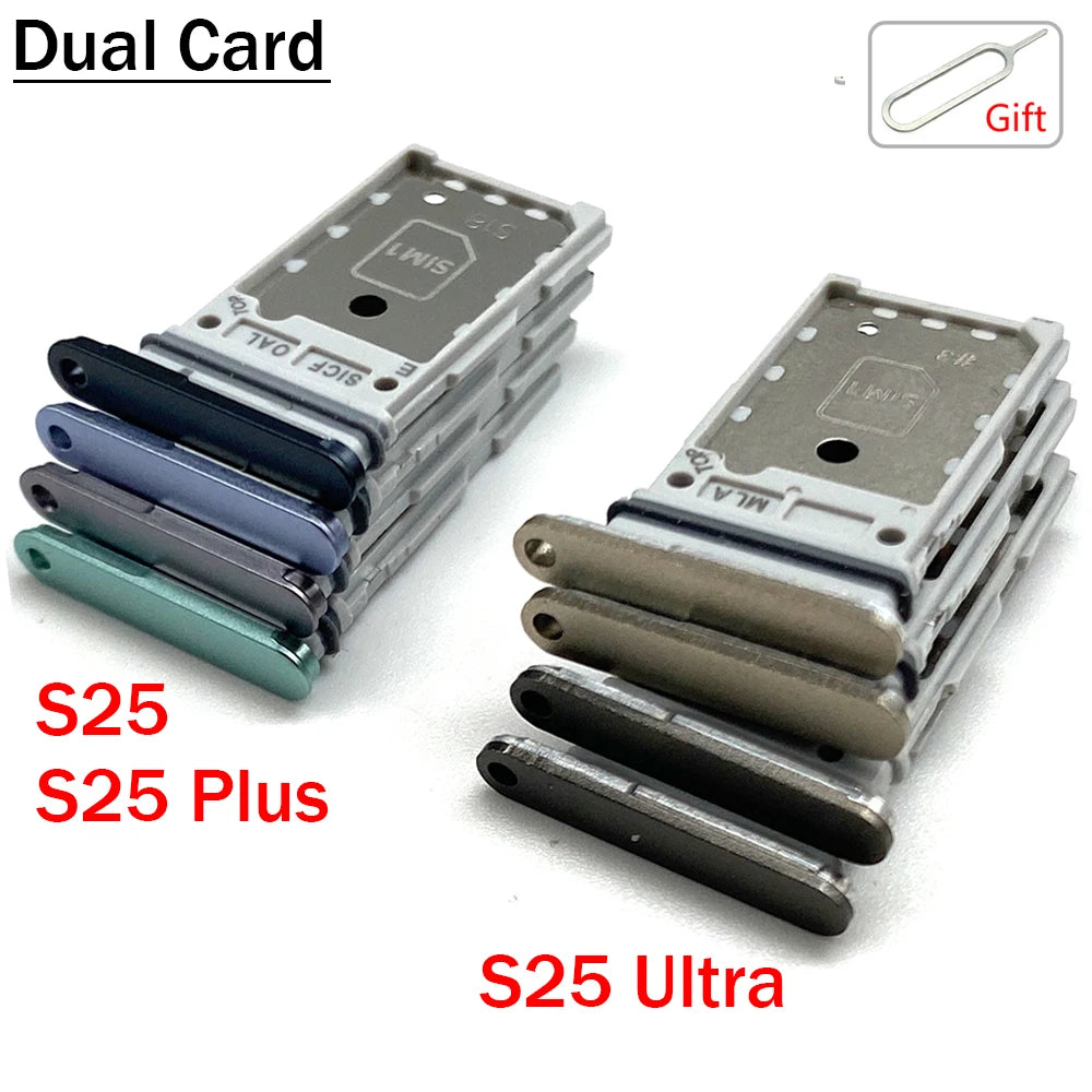 New For Samsung S25 Plus Ultra SIM Card Slot SD Card Tray Holder Adapter