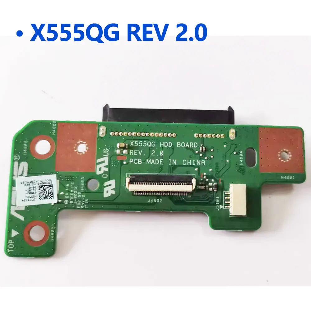 For ASUS X555 X555L X555LD X555LP X555UJ VM590L Y583L W509L W519 F555L A555 X555S Laptop SATA HDD SSD hard drive interface board ASUS laptop repair parts