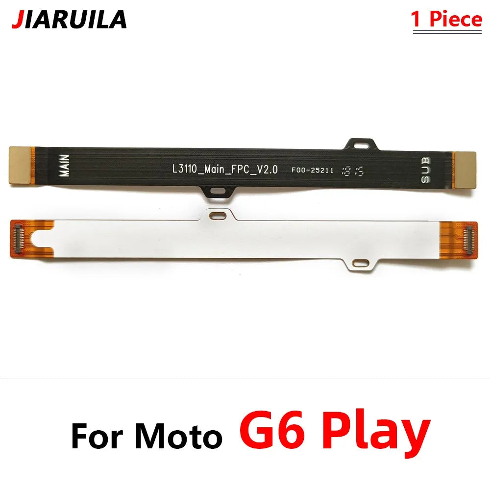 28Pcs，Main Board Mainboard Connector Flex Cable For Motorola Moto G7 G8 G9 Plus Play Power One Hyper Macro Fusion Vision Motorola phone repair parts