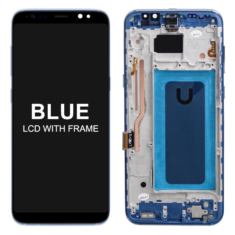 TFT For Samsung Galaxy S8+ G955F Lcd Display Digital Touch Screen S8 Plus Display Screen Assembly Replacement Parts With Frame Samsung phone repair parts