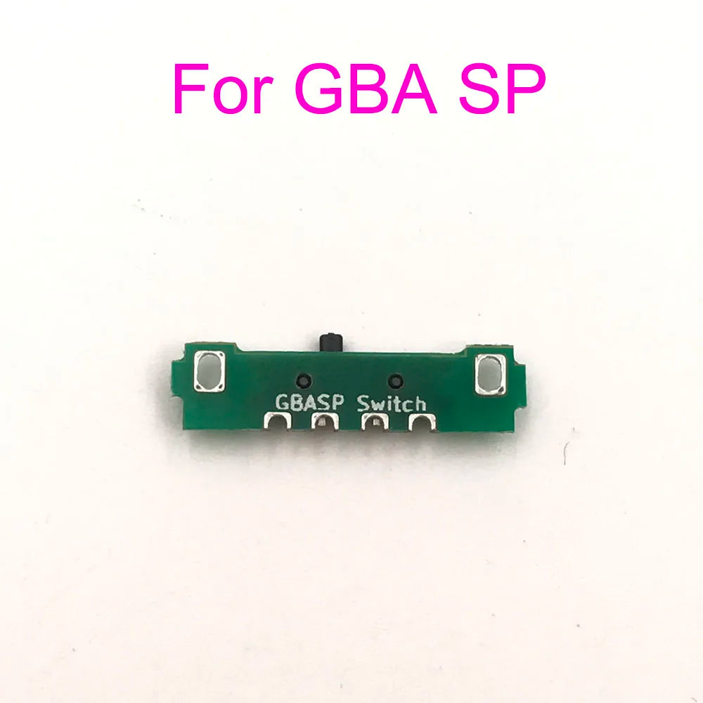 Motherboard Micro Power Volume Switch D-Pad Button Speaker Card Slot Socket LCD Screen FPC Connector For GBA SP Game Console Game console repair parts
