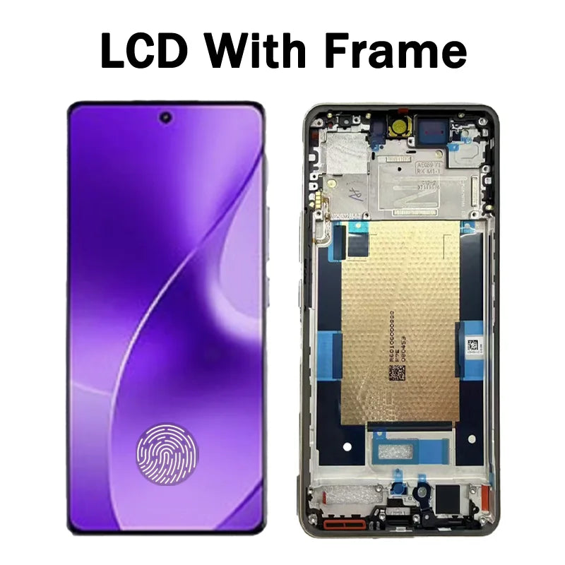 6.8''AMOLED For Oppo Realme 15 Pro RMX5101 Lcd Display Screen Touch Digitizer for Realme 15Pro Display With Frame Oppo phone repair parts Realme phone repair parts