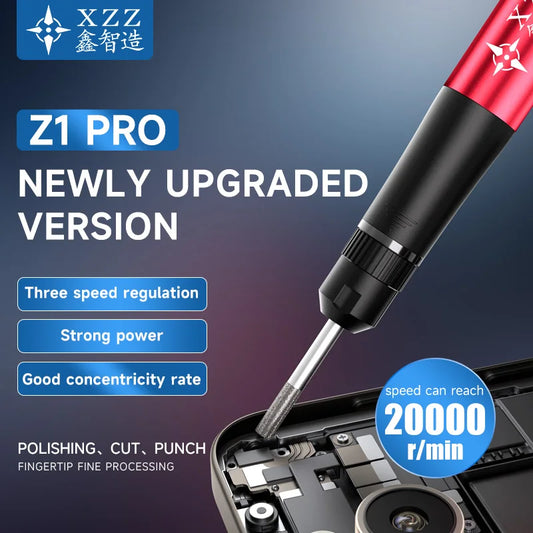 XZZ Z1 pro Electric Polishing Pen USB Rechargeable Speed Rotary Grinder Phone Motherboard Face Lattice Repair Cutter DIY Tool Professional Repair Tools