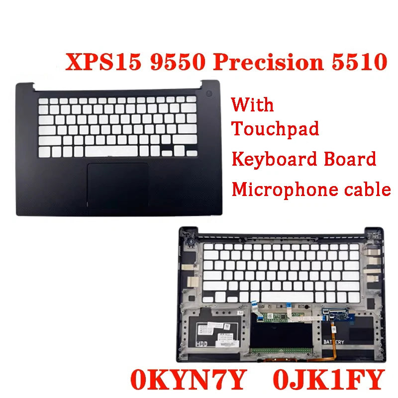 NEW ORIGINAL Laptop Top Case Cover for Dell XPS15 9550 9560 Precision 5510 5520 0KYN7Y 0JK1FY 0Y2F9N Dell laptop repair parts