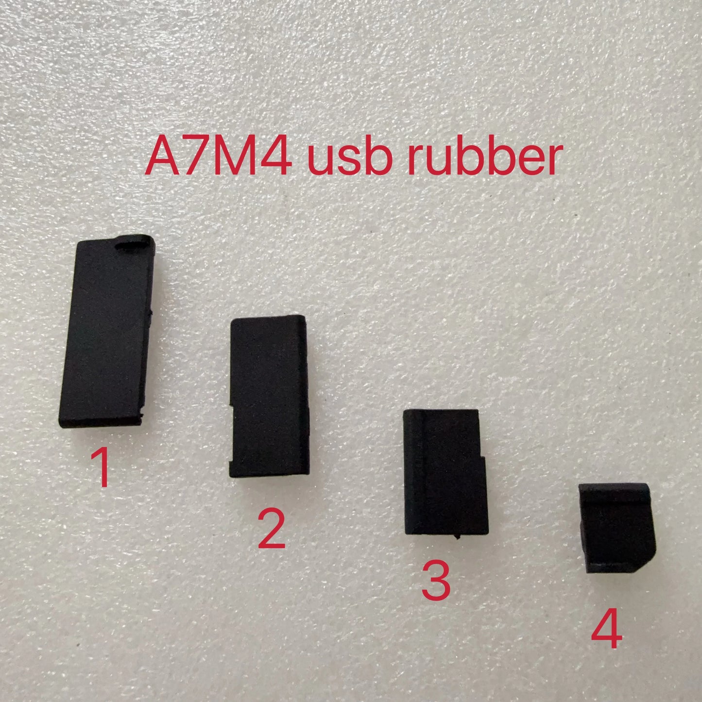 NEW For Sony Alpha 7 IV (A7M4) Interface Rubber Door Cover Set Camera Replacement Parts  Digital Camera repair parts